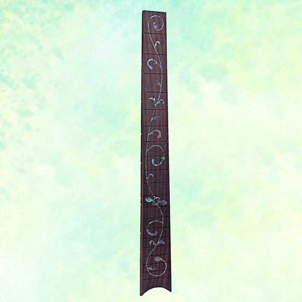 

Rosewood Vine Pattern Ukulele 20 Fret Fretboard Fingerboard for Ukulele Soprano Ukulele Hawaii Guitar Accessory Replacement (GSD