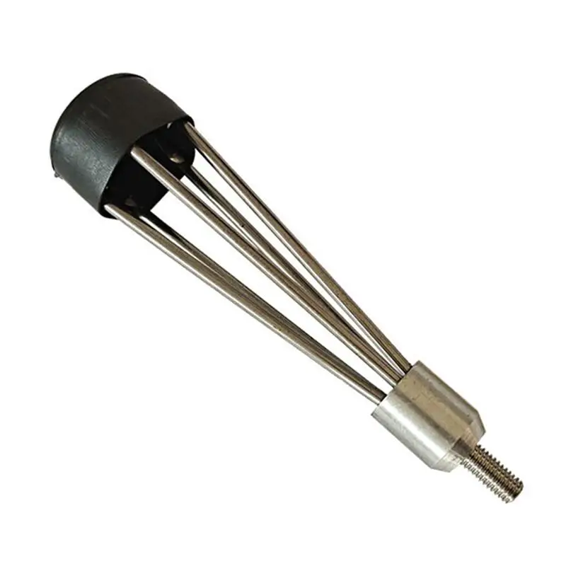 

Stainless Steel Fishing Spear 5 Prong Spearhead Fork Harpoon Tip with Barbs Diving Spear Sharp Head Fishing Tools High Quality