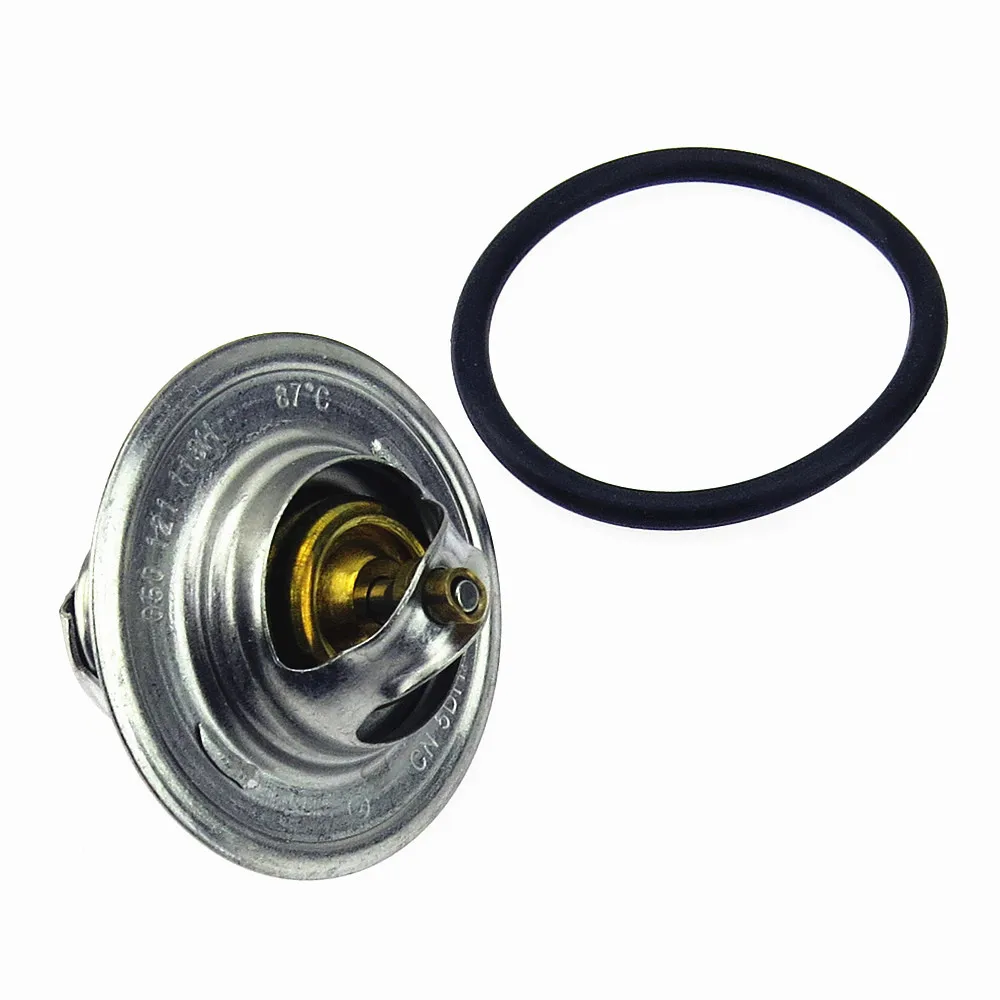 

SCJYRXS 87 Degrees Coolant System Auto Sensing Thermostat For VW Passat B5 Golf MK6 Beetle A6 Seat Leon 050 121 113 C 050121113H