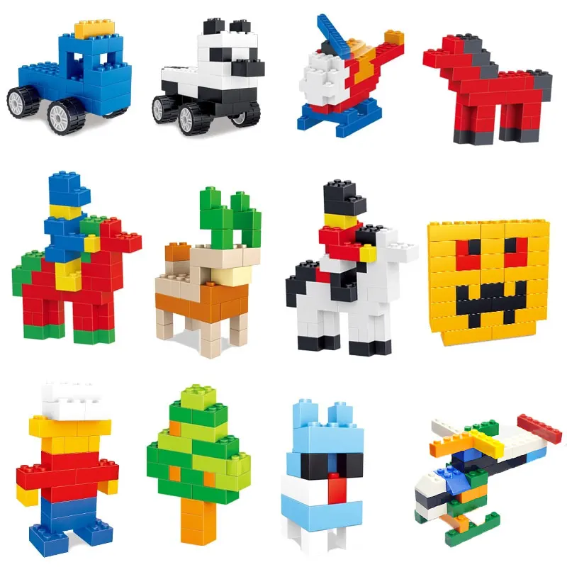 

500-1500Pcs City Building Blocks Sets Compatible leduo DIY Creative Bricks Friends Creator Parts Educational Toys for Children