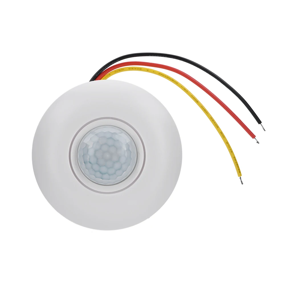 

360° Infrared PIR Motion Sensor Switch with Time Delay for LED Ceiling Light Building Automation PIR Motion Sensor