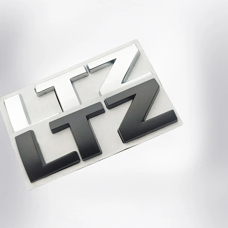 1 шт. наклейки с логотипом автомобиля 3D металлический значок LTZ автомобильные