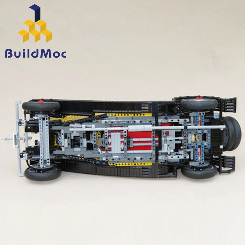Конструктор MOC 50T детский Гоночная машина Классическая модель автомобиля
