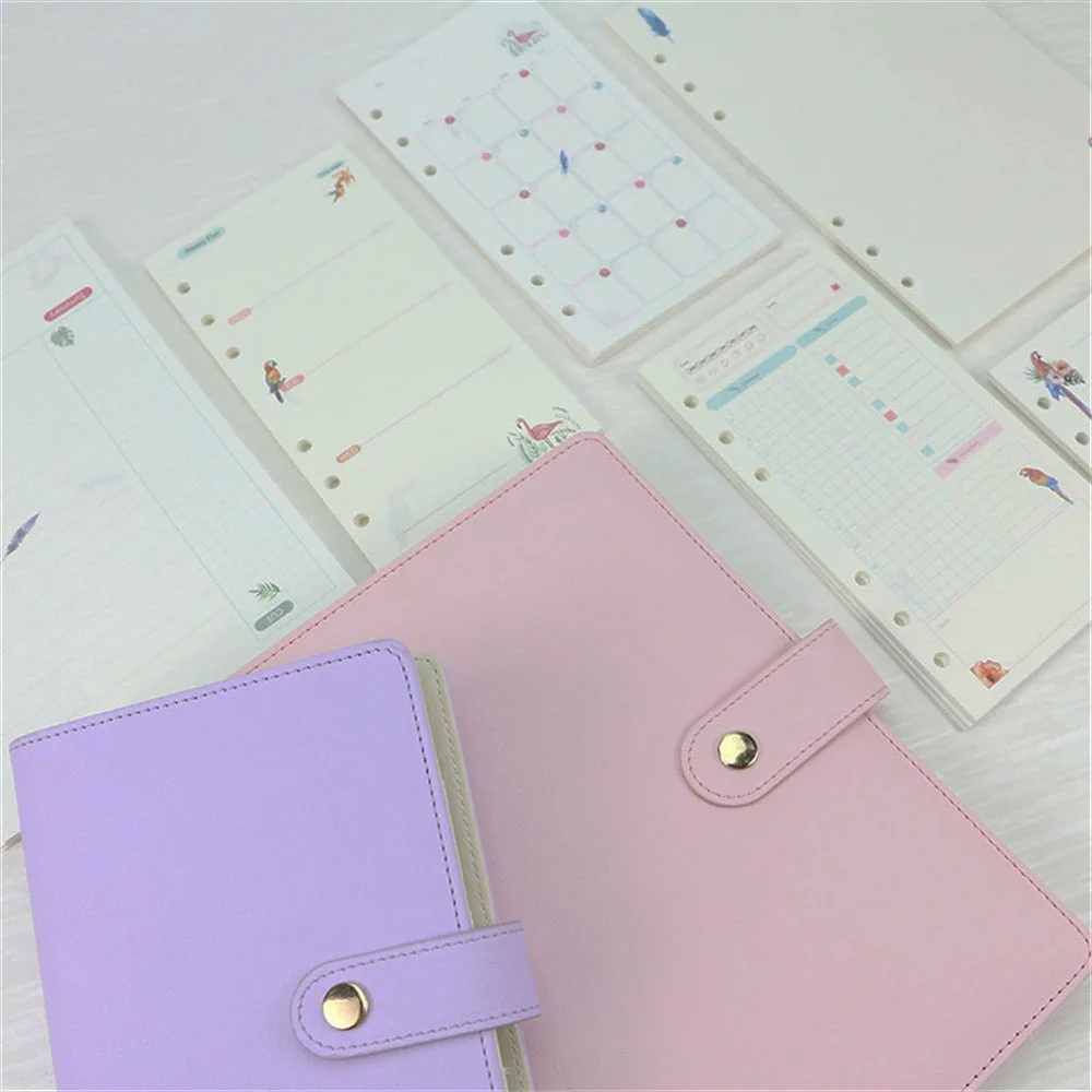 45 листов блокнот с изображением птиц из мультфильма заправка Kawaii канцелярские