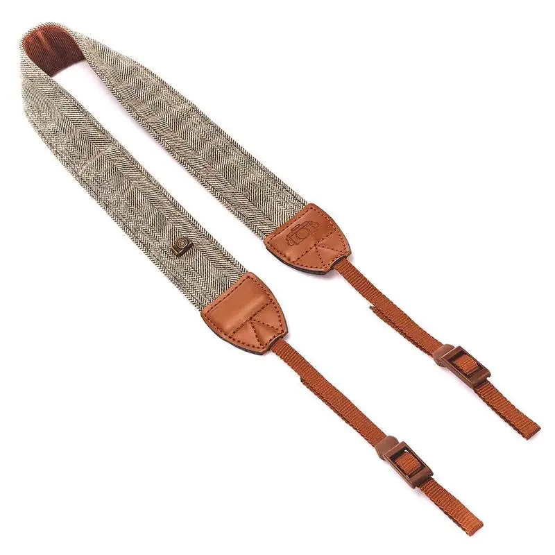 Регулируемый ремень для камеры в стиле ретро универсальный s кожаный