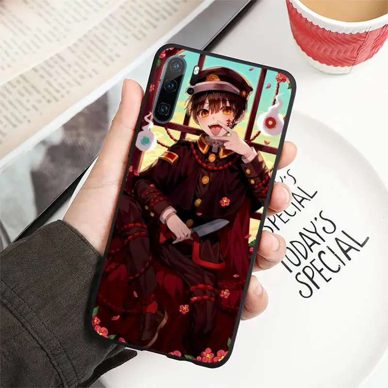 

Anime Hanako kun cute sweet Phone Case For Huawei P40 P20 P30 Mate 40 20 10 Lite Pro Nova 5t P Smart 2019