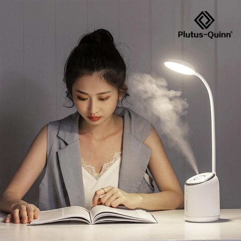 2020 Новый двухв 1 увлажнитель Светодиодная настольная лампа Защита глаз