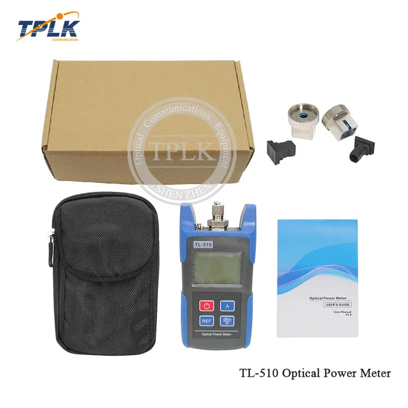 Портативные волоконно Мощность метр TL 510 с FC SC (ST LC) разъем лазерный тестер