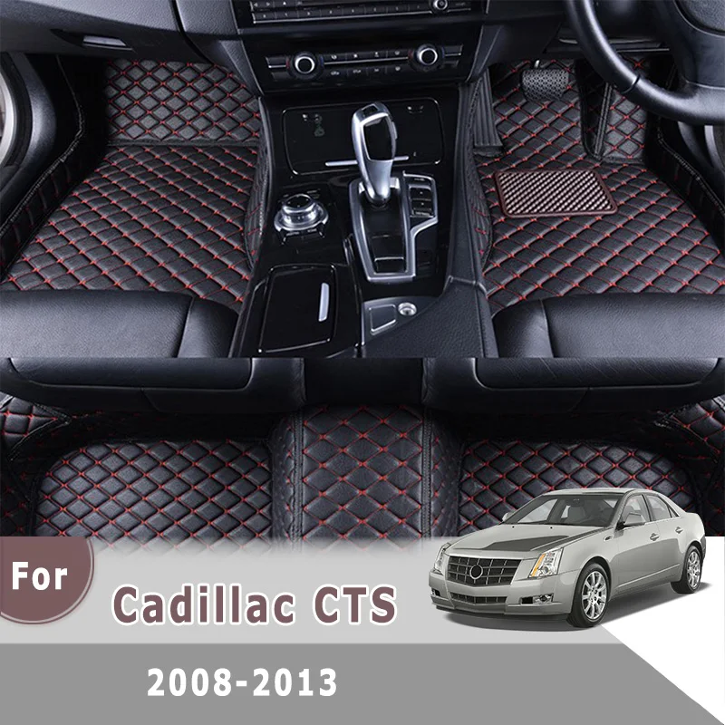 

RHD Carpets For Cadillac CTS 2013 2012 2011 2010 2009 2008 Car Floor Mats Custom Auto Foot Pads Automobile carpet covers