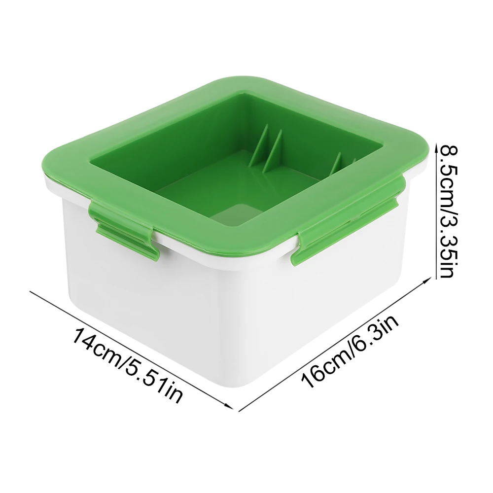 Безопасный пресс для тофу удаления воды со встроенным сливным устройством