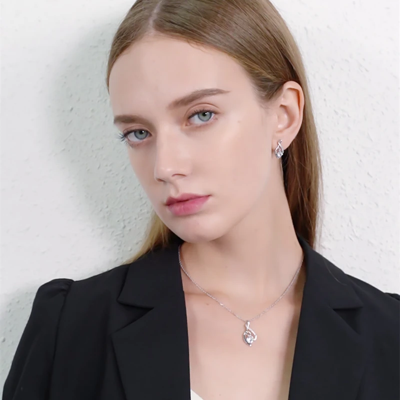 Женское ожерелье из серебра 100% пробы P081|jewelry necklace pendants|jewelry pendantjewelry black |