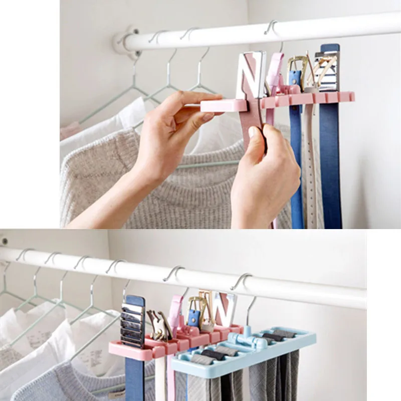 1 шт. прочная пластиковая вешалка для галстуков и шарфов | Дом сад