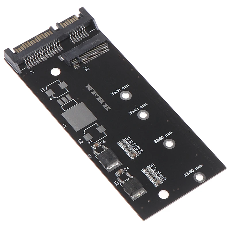 B + M Key M.2 NGFF SSD To 2 5 ”SATA3 преобразователь адаптер карта интерфейс обновленный