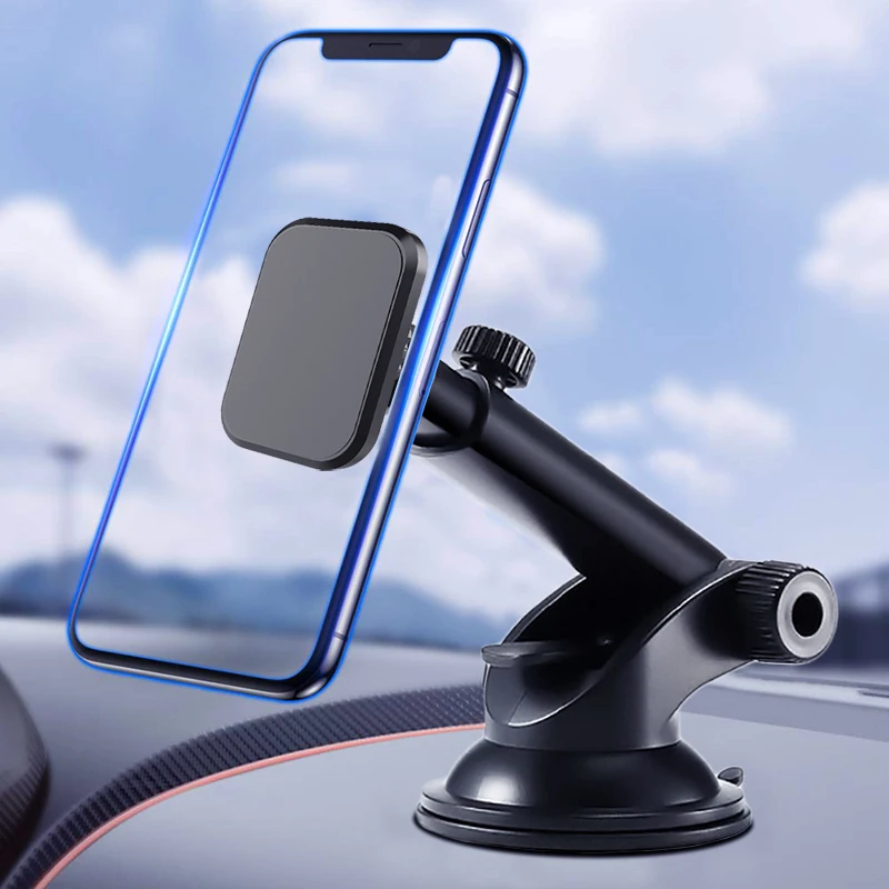 

Fimilef Magnet Car Phone Holder 360 Mount in Car Stand Magnetic Support Mobile Cell Cellphone Smartphone For iPhone X Xiaomi