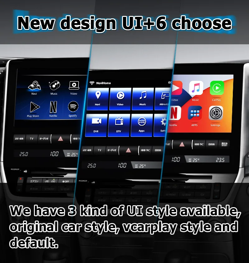 Присоска-штифт присоска для интерфейса Android/carplay Toyota Land Cruiser LC200 GX-R GXR VXR 13-20