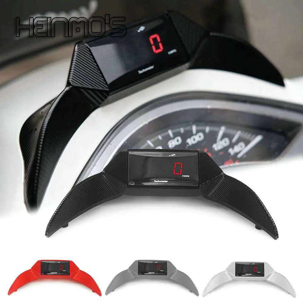 

For Sprint Primavera 150 2013 - 2021 Motorcycle Accessories KOSO LCD Digital Display Tachometer Speedmeter Frame Cover