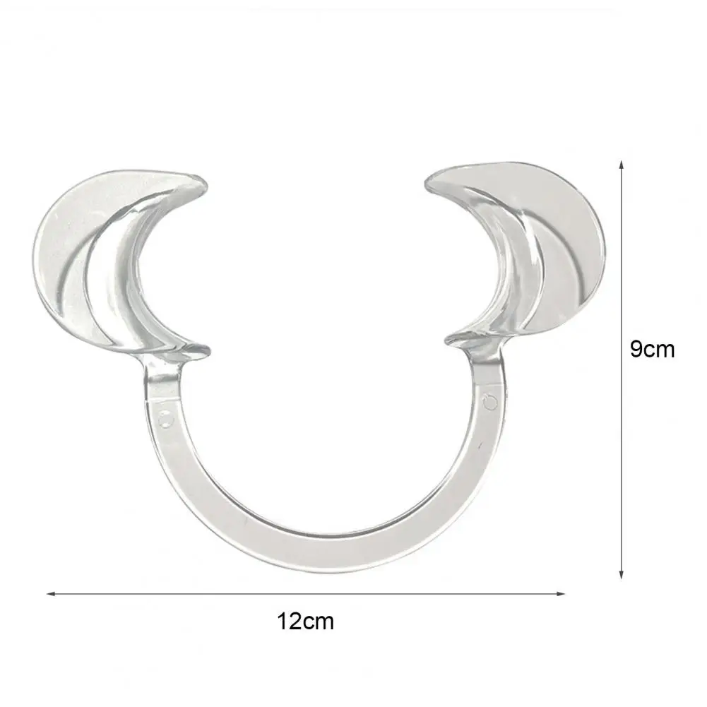 

2Pcs Transparent Mouth Expansion Teeth Braces Tricky Toys Cosplay Party Props Kids Educational Toys for Children Gifts