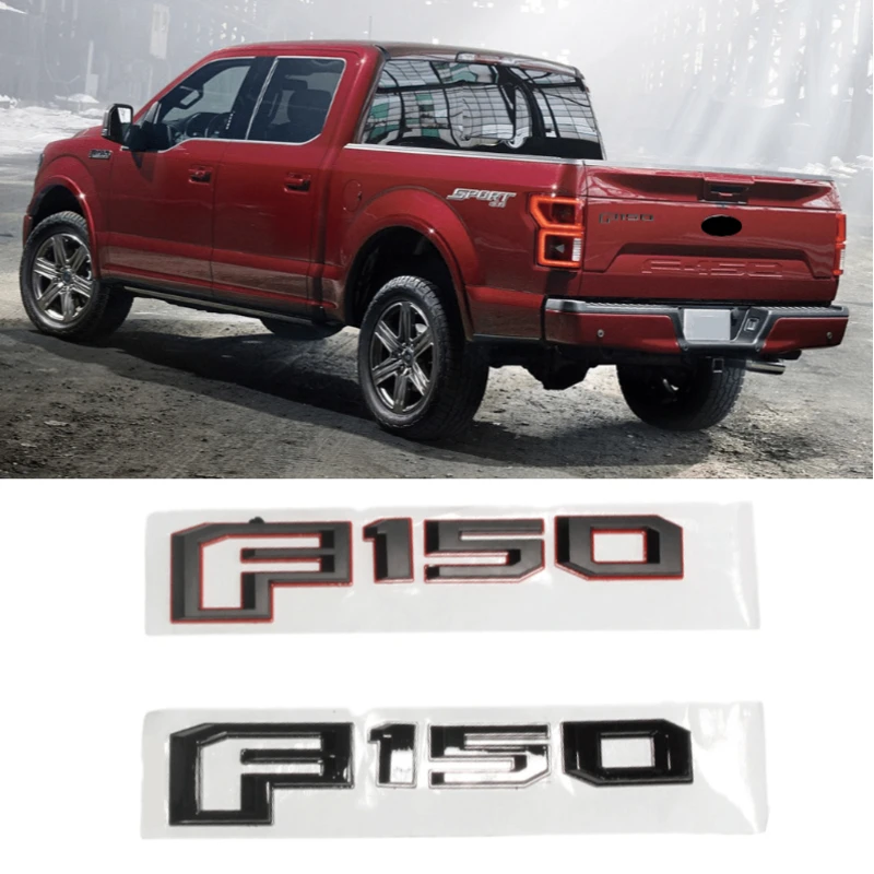 

Задний значок для Ford F150, логотип F-150 Raptor, аксессуары, Эмблема багажника, наклейка, наклейка, модификация автомобиля
