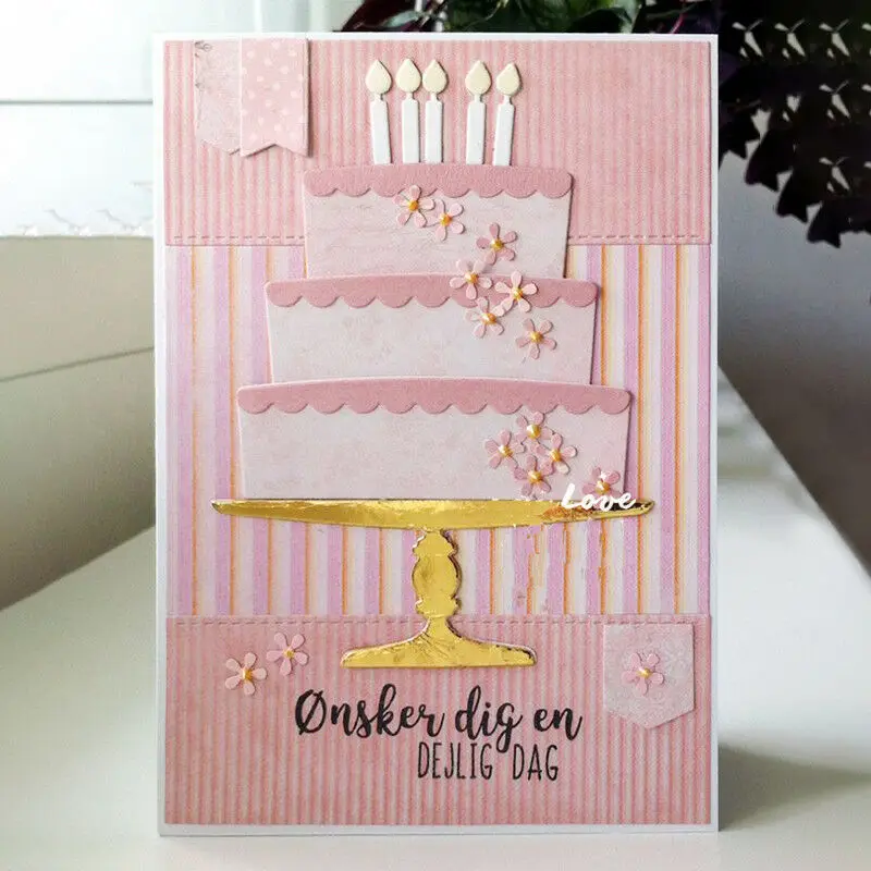 L Sunday формы для свадебного торта металлические Вырубные штампы трафареты