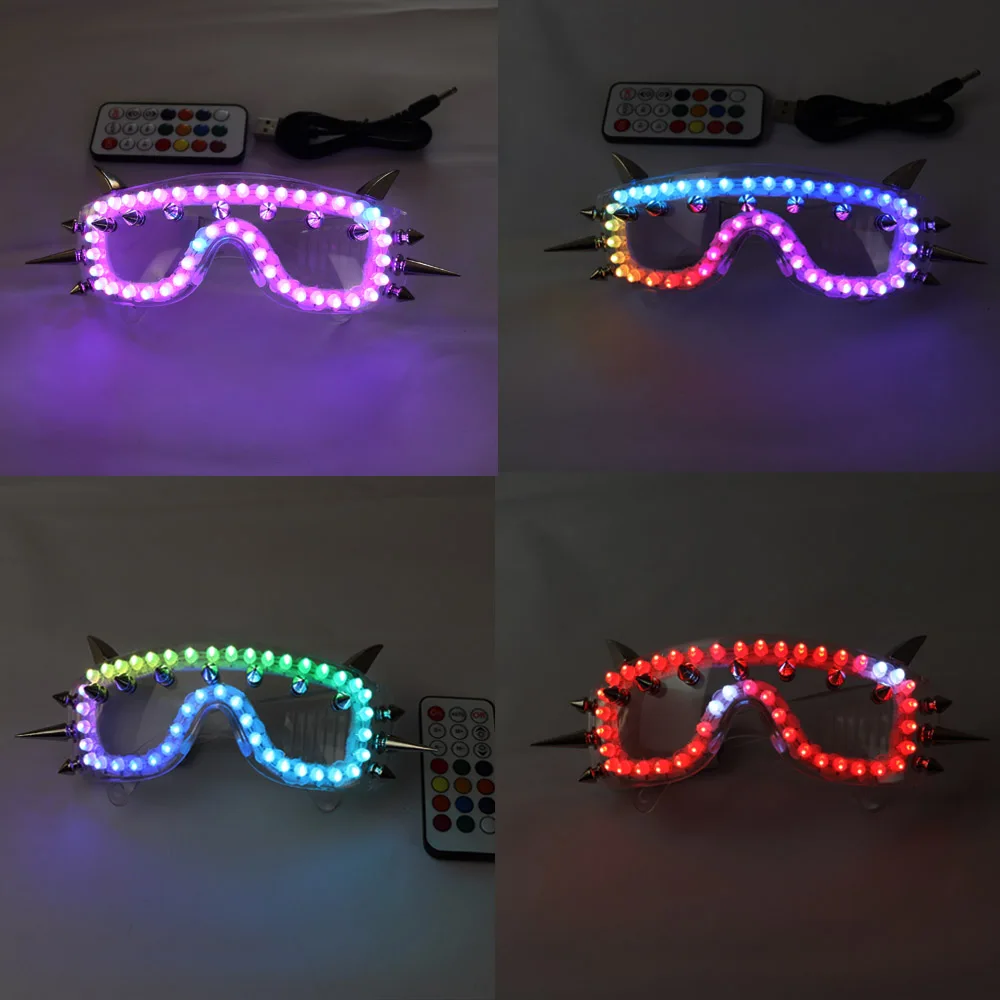 Pixel Smart LED очки полноцветные лазерные с прокладками интенсивные разноцветные ed 350