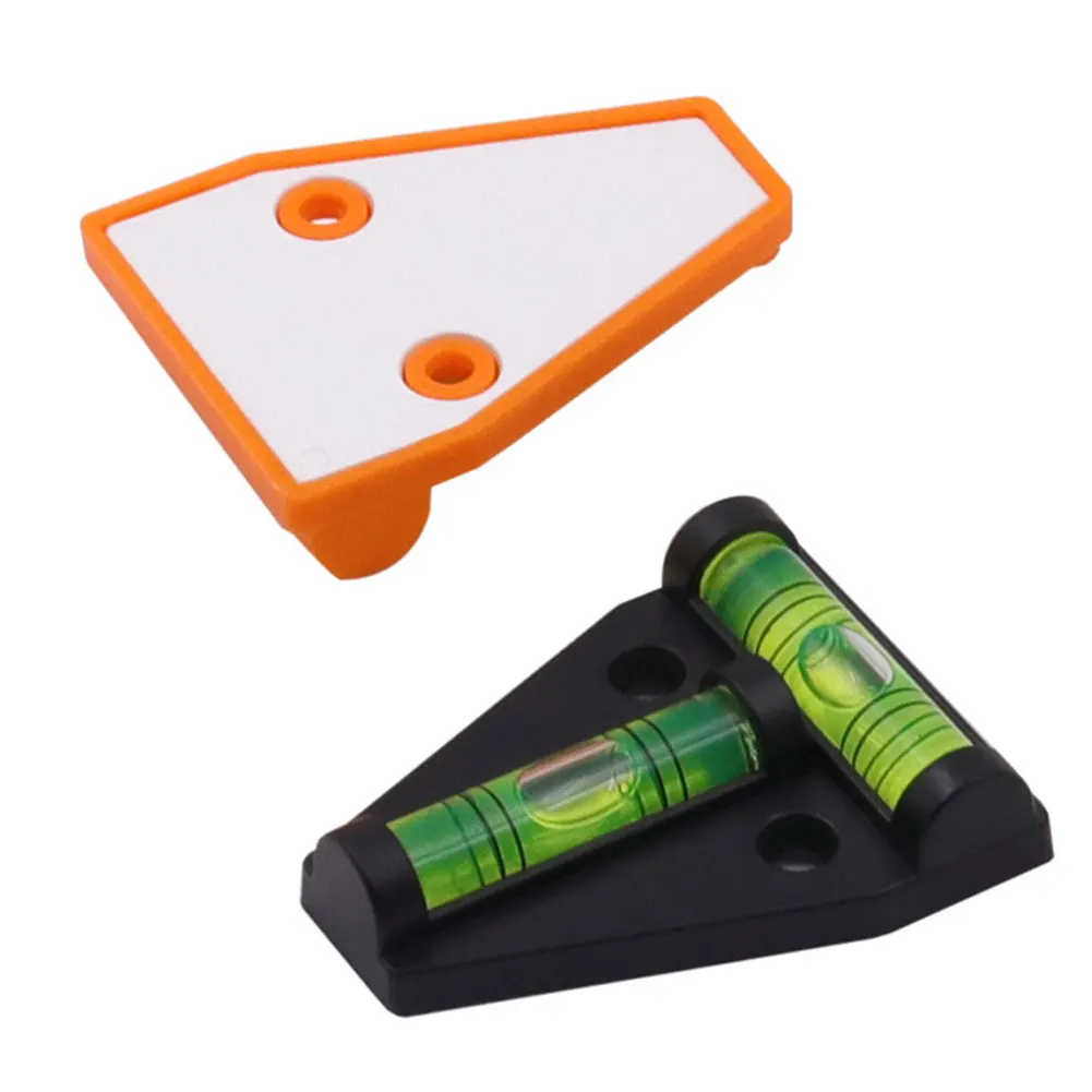 

Mini Spirit Level Shatterproof Waterproof T Level Bubble For RV Furniture Camera A Flat Back And 2 Pre-drilled Holes For Fixing