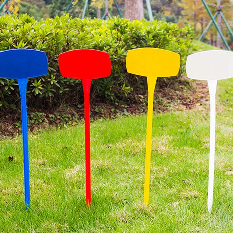 

Ярлыки для растений, ярлыки для сада, маркеры, вставки для сада, ярлыки для растений многоразового использования (разные цвета)