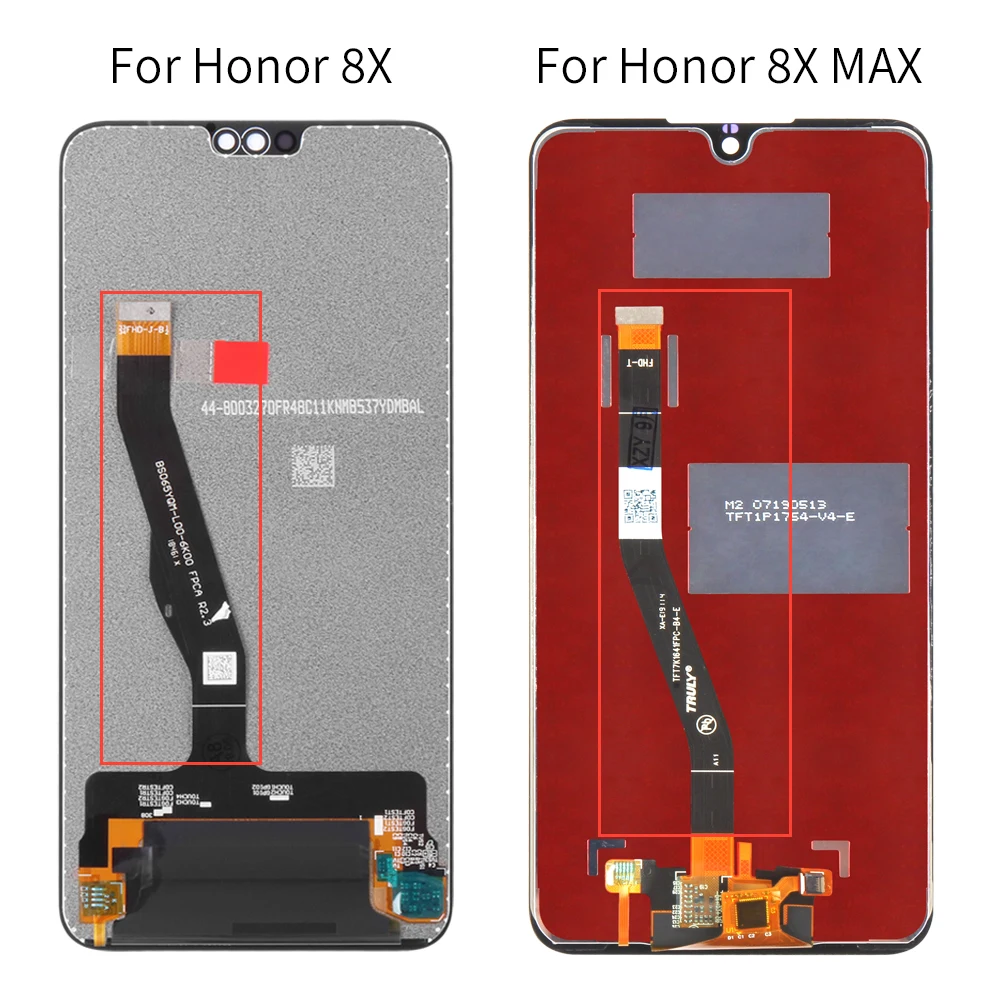 Сенсорный ЖК-экран для HUAWEI Honor 8X сенсорная панель View 10 Lite датчик Huawei MAX экран с
