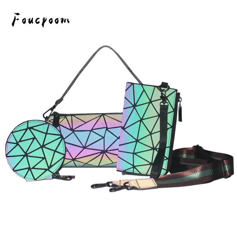 

Luminous Women Bag PU Designers Barrel-shaped Bags Female Luxury Handbags New Fashion Brand Shoulder Bag Ladies Top-handle Bags