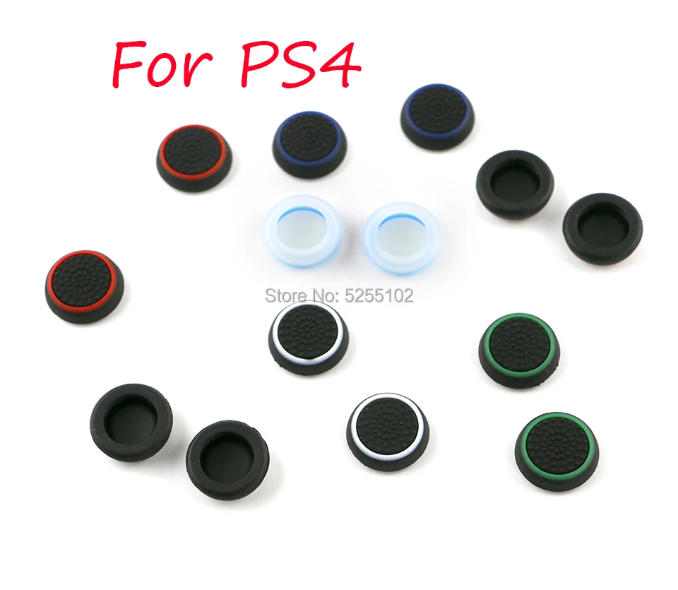 500 шт. силиконовый Стик ручка шапки Защитная крышка геймпад клавиши для PS4 ps3 Xbox 360