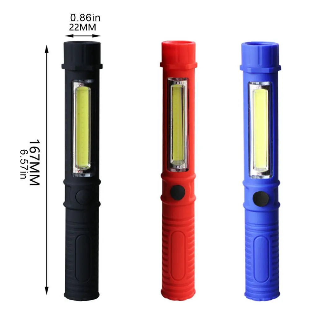 

1000 Lumens Mini Lanterns Working Inspection Torches COB LED Multifunction Maintenance Flashlight Magnetic Base Flashlight