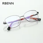 Очки женские RBENN в металлической оправе, с защитой от синего света, UV400