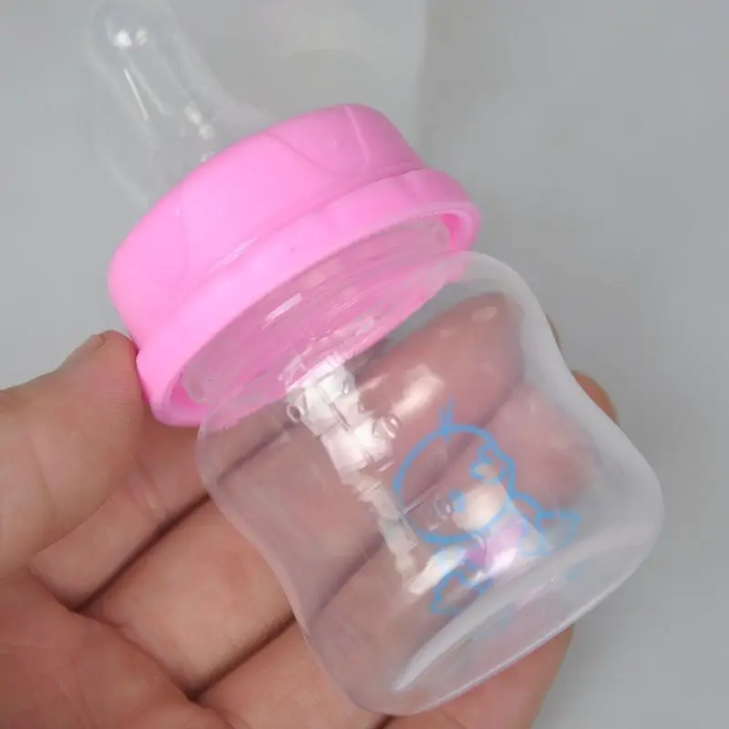 Mini Baby Bottle Portable Feeding BPA Free Safe Newborn Kids Nursing Care Feeder Fruit Juice Milk Bottles 60ML