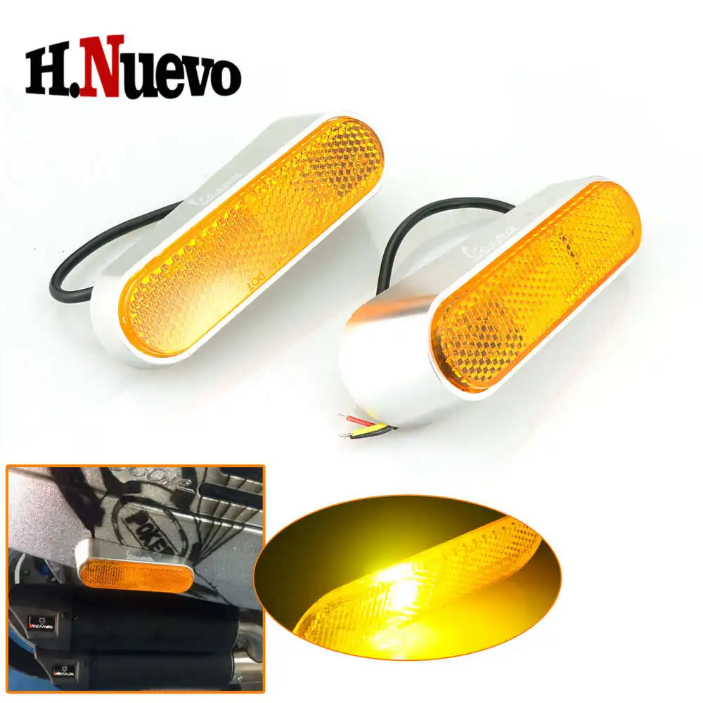 Мотоцикл светодиодный Поворотники боковые светильник для Piaggio Vespa GTS300 GTS 300 Sprint 150