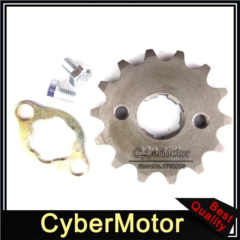 Передняя Звездочка цепи двигателя мотоцикла шестерня 420 14 зубьев 20 мм для