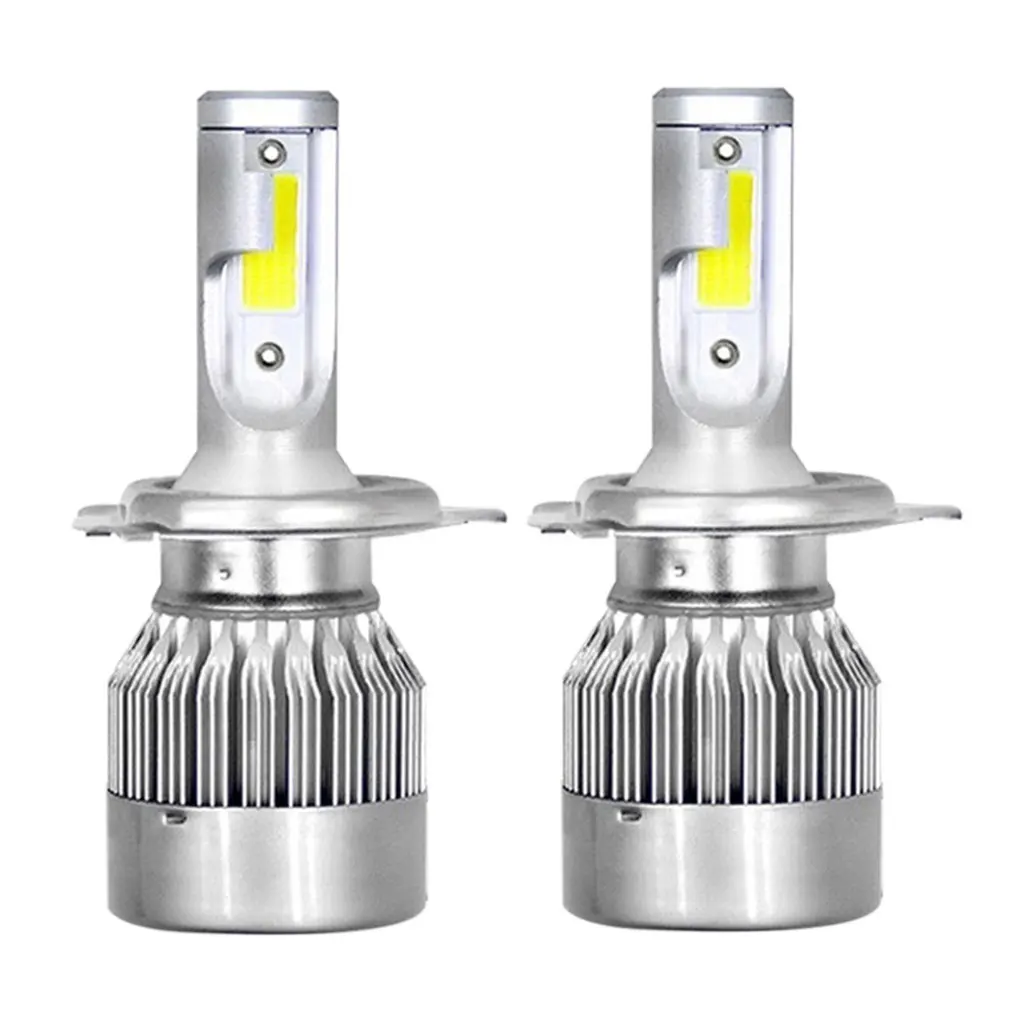 

2pcs Car LED Headlight Bulbs Super Bright LED Vehicle Head Light Bulbs 36w 3800LM IP68 Waterproof H1