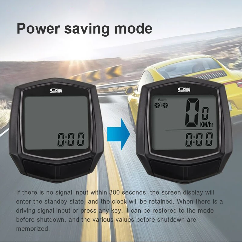 Высококачественный велосипедный секундомер цифровой скоростной измеритель