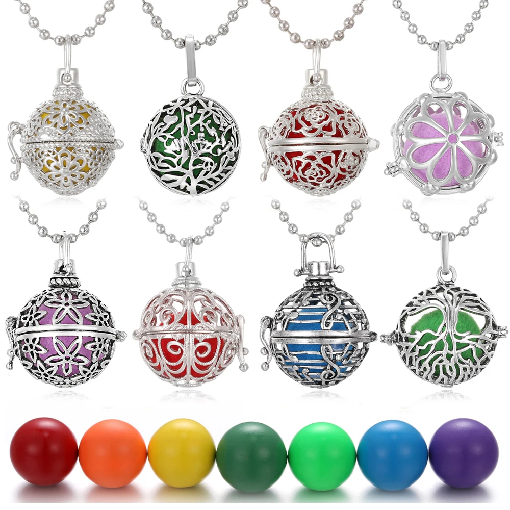 16 мм многоцветный Музыкальный шар Ангел гармония вызывающий ароматерапия полые