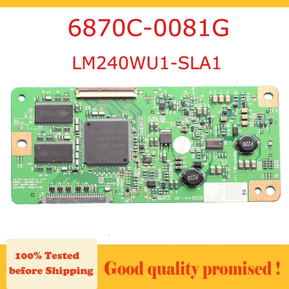 T CON Board 6870C 0081G LM240WU1 SLA1 модель логическая плата 6870c0081g lm240wu1SLA1 умная ТВ основная