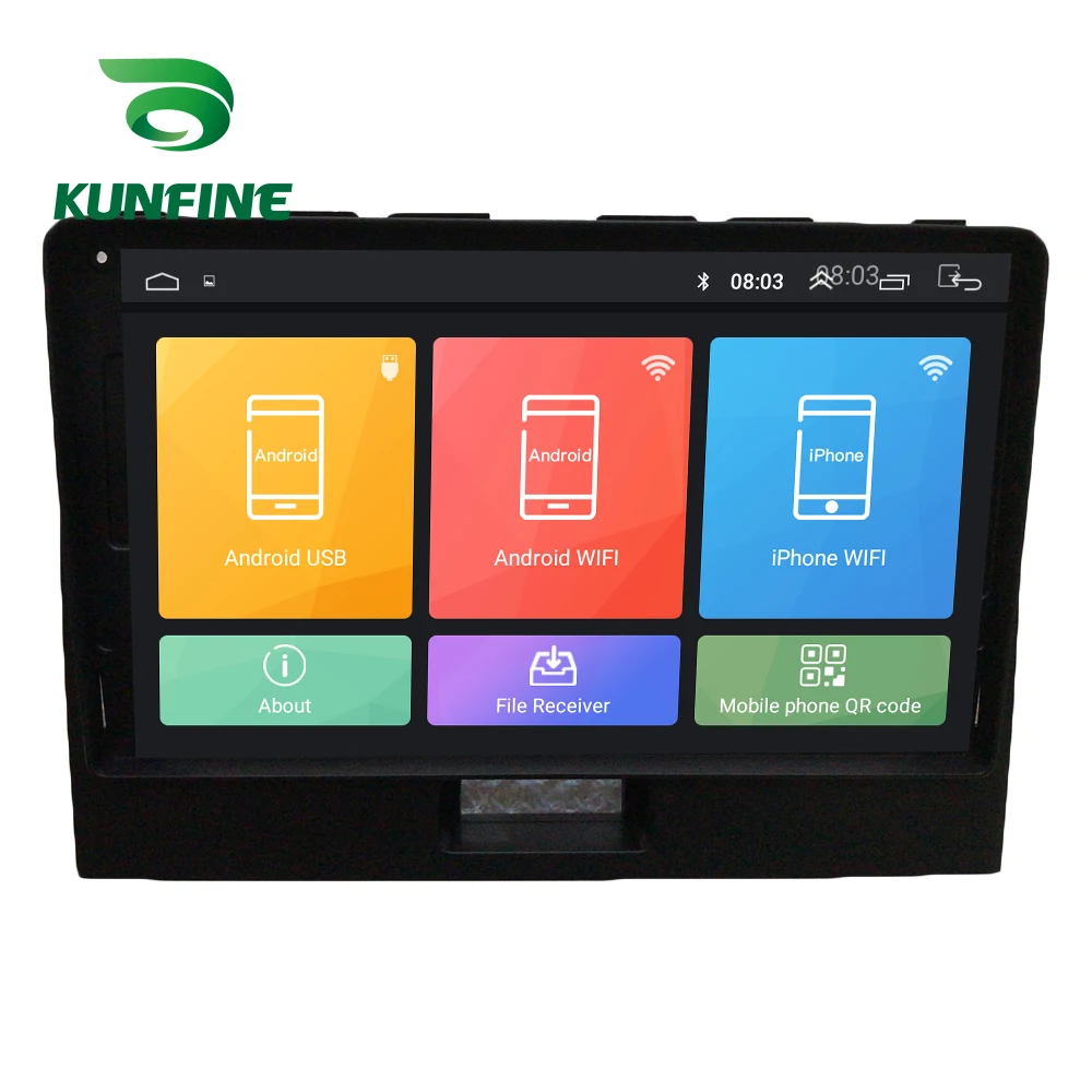 Android 10.0 Octa Core Car DVD GPS Navigation Player Deckless Stereo for Suzuki WAGON-R 2010-2017 Before Headunit Radio |