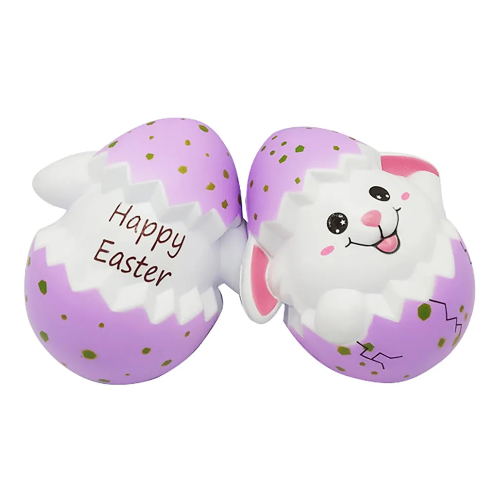 

Kawaii Happy Easter Bunny Scented Slow Rising Collect Easter Squeeze Toy Squishy Kawaii Relieve Stress Toy Gifts