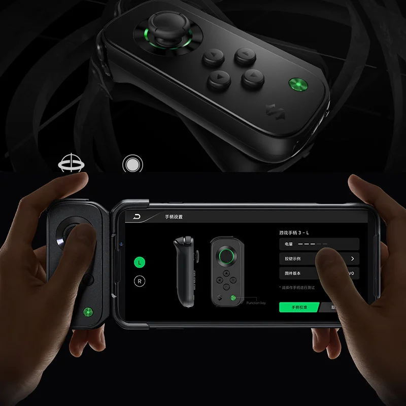 

Original Black Shark Universal Bluetooth Gamepad Left Hand Clip Shape 3.0 Game Controller Gamepad sets for Xiaomi Andriod phones