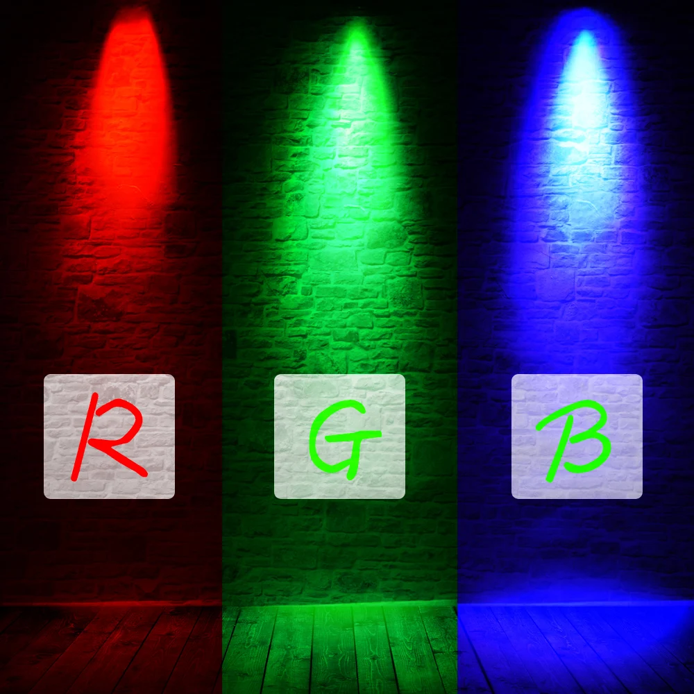 RGB 18 светодиодов размытый свет DMX управления для мобильных dj gigs день рождения бар |