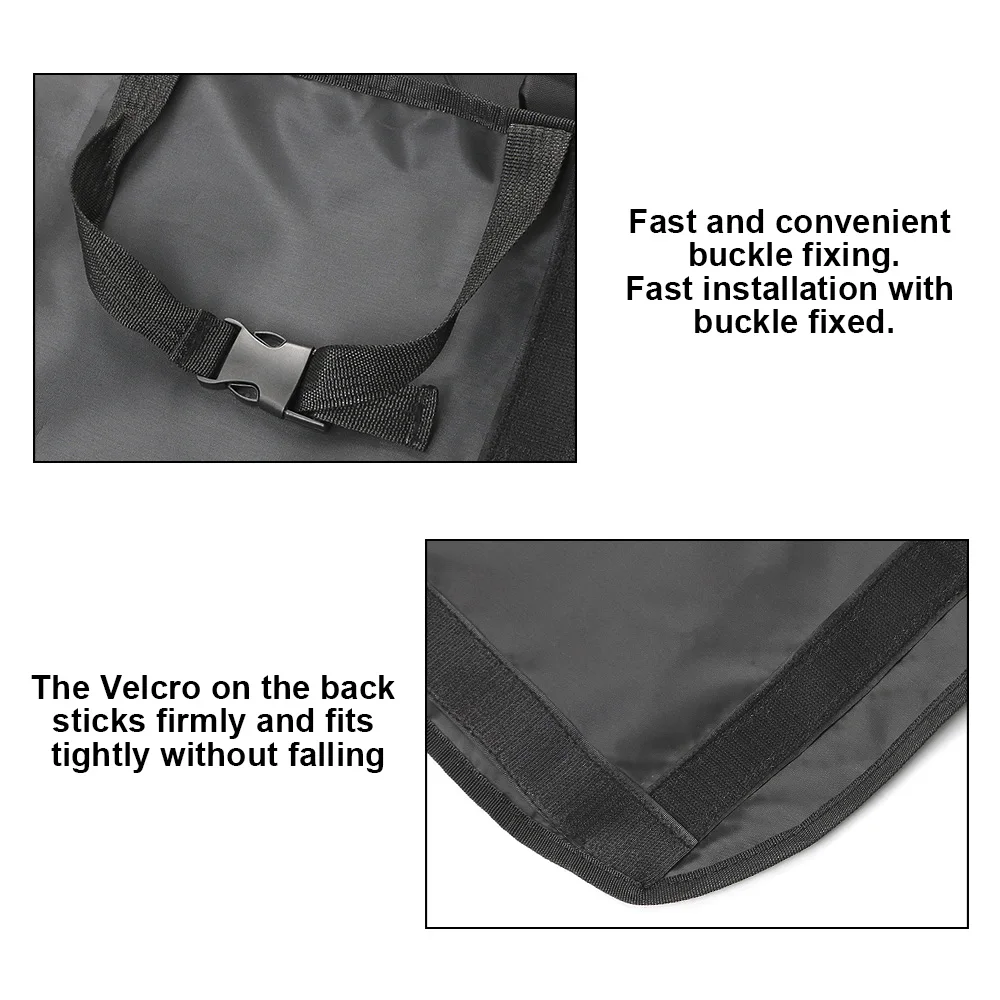 Car Trunk Organizer Backseat Storage Bag Automobile Seat Back Organizers Net High Capacity Adjustable Multi-use Oxford