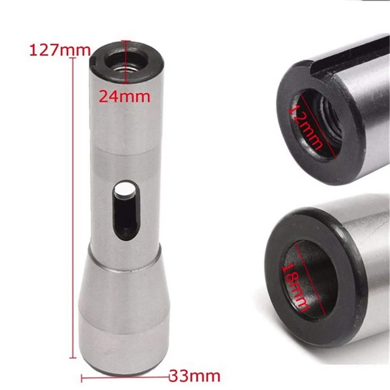 

R8 Shank To Mt2 R8 Drill Chuck Arbor Taper Adapter Sleeve