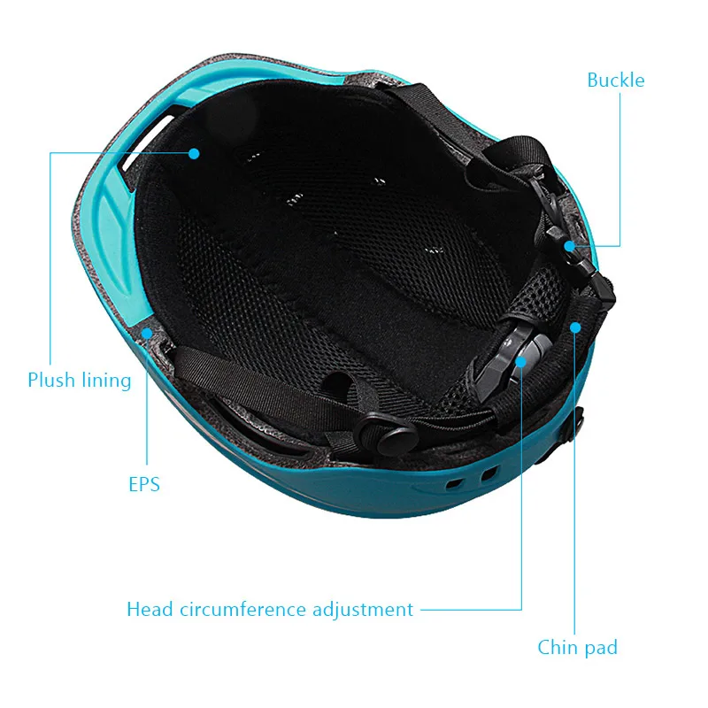 GUB лыжный шлем интегрально-литой для сноубордистов скейтбордистов безопасности