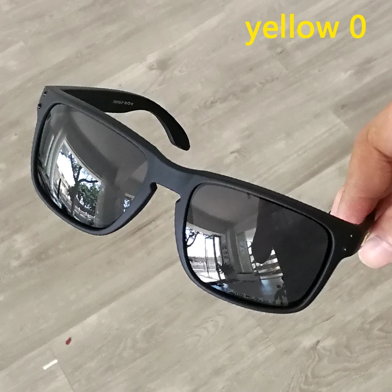 holk-Yellow-Lo Holbrooke o, Брендовые мужские дизайнерские модные солнцезащитные очки TR90, оправа, поляризационные линзы, 9102, солнцезащитные очки для вождения, uv400, Gafas De Sol - Цвет линз: holk-Yellow-Lo