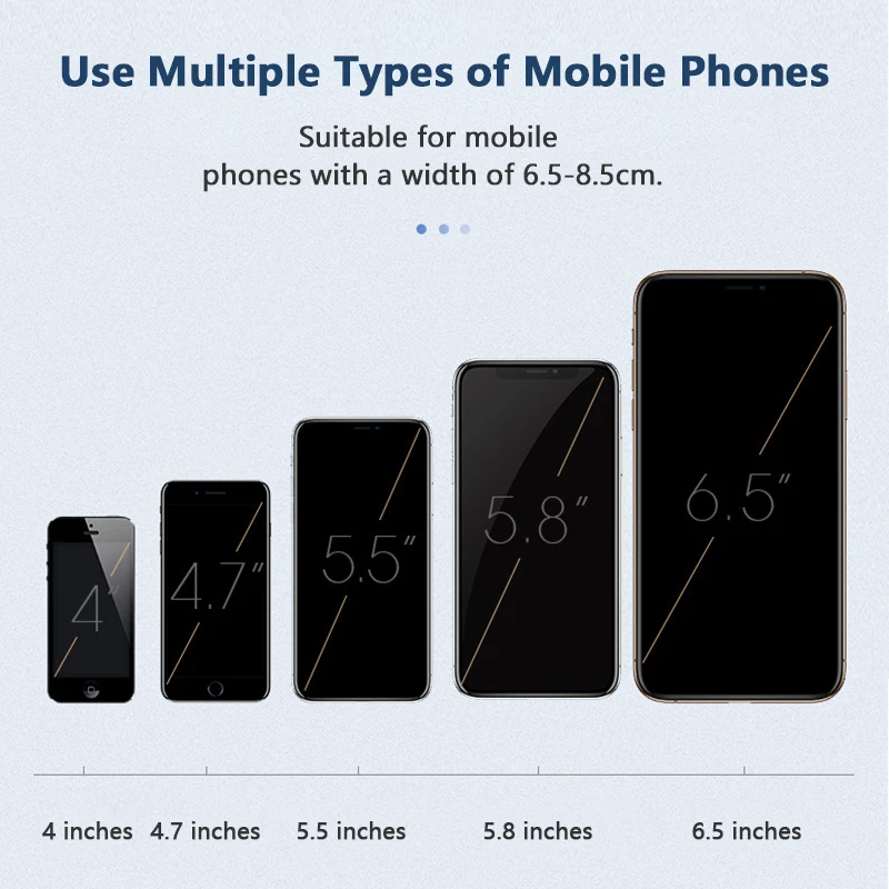 Универсальный автомобильный держатель на присоске для телефона с длинным