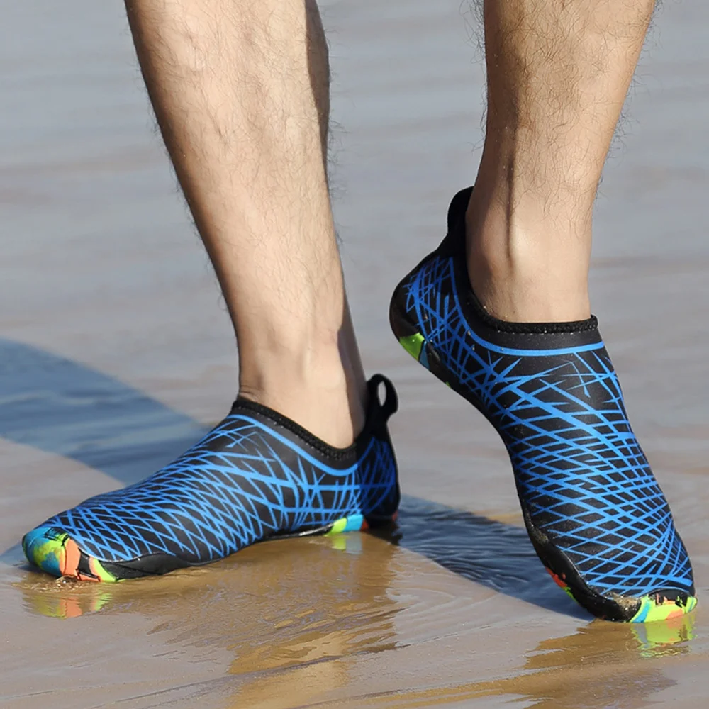 

Резина для подводного плавания унисекс кроссовки шлепанцы для Плавания быстросохнущие дождевик походная туристическая обувь; Обувь к кост...