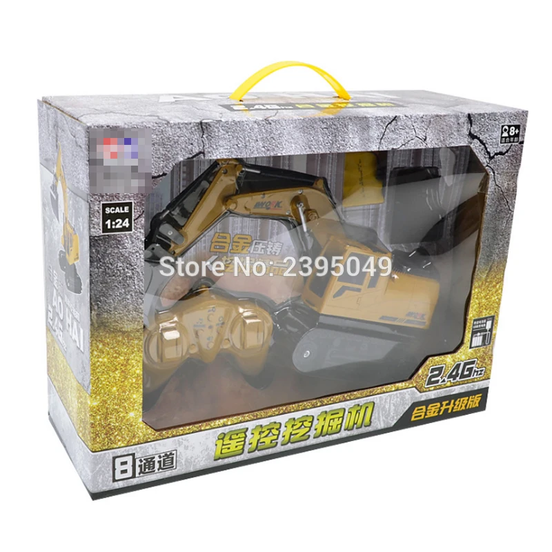 Новый пульт дистанционного управления пластиковый экскаватор строительство