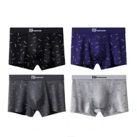 4pcslot mens underwear flat angle mens underwear cotton shorts sexy solid color breathable underwear man